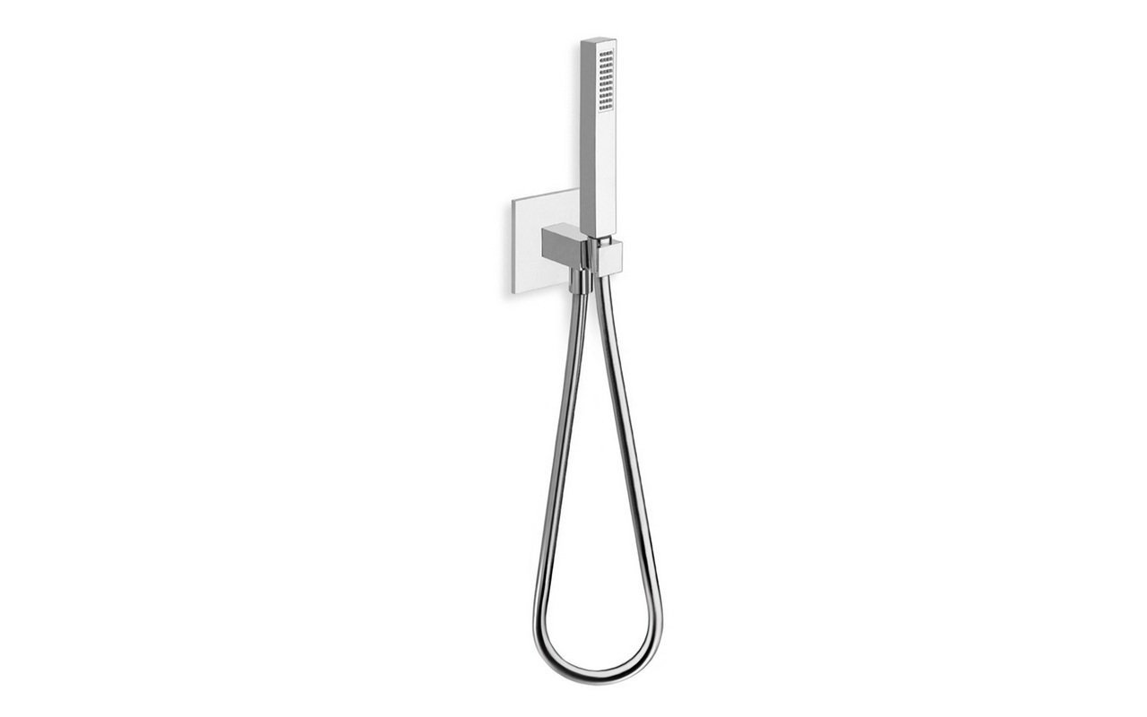 Aquatica SQ-200 Manopola Doccia Cromata con Tubo Flessibile picture № 0