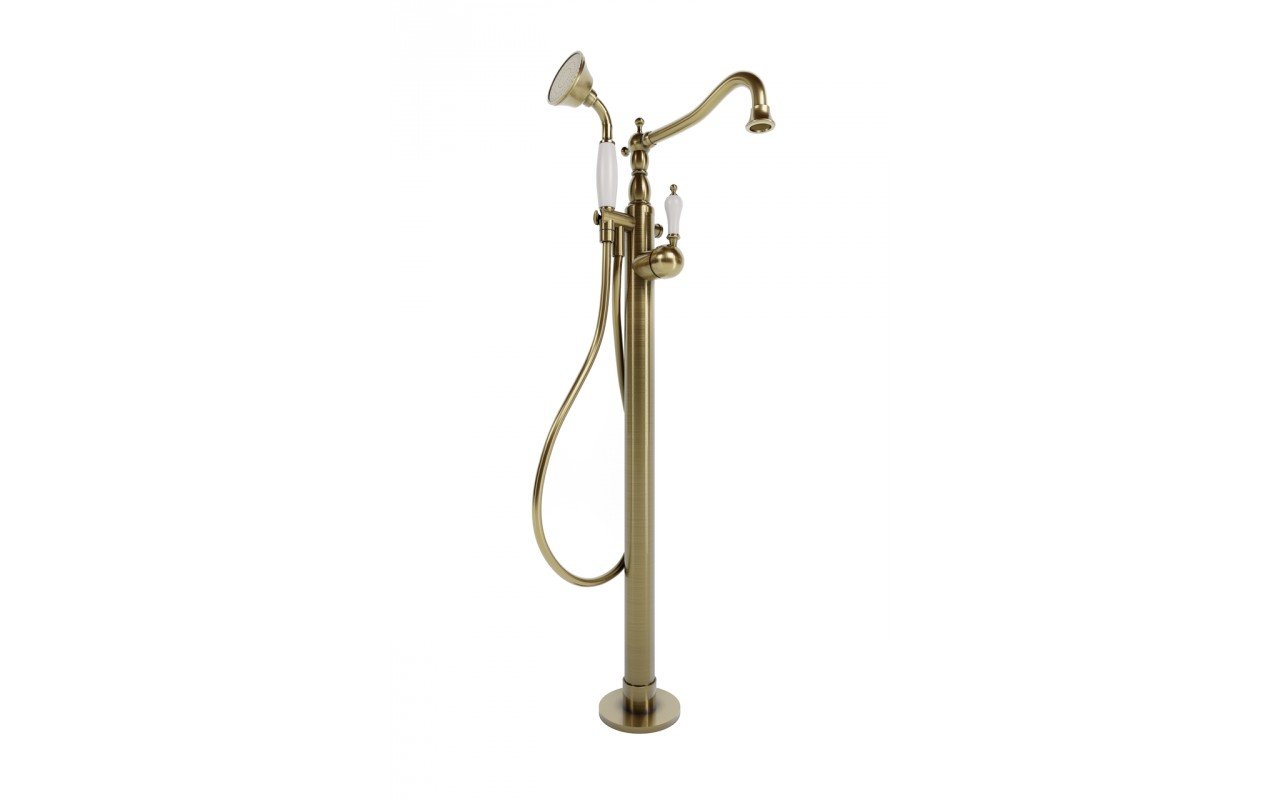 Aquatica Caesar Faucet – Riempitore per vasca montato a terra – Bronzo picture № 0