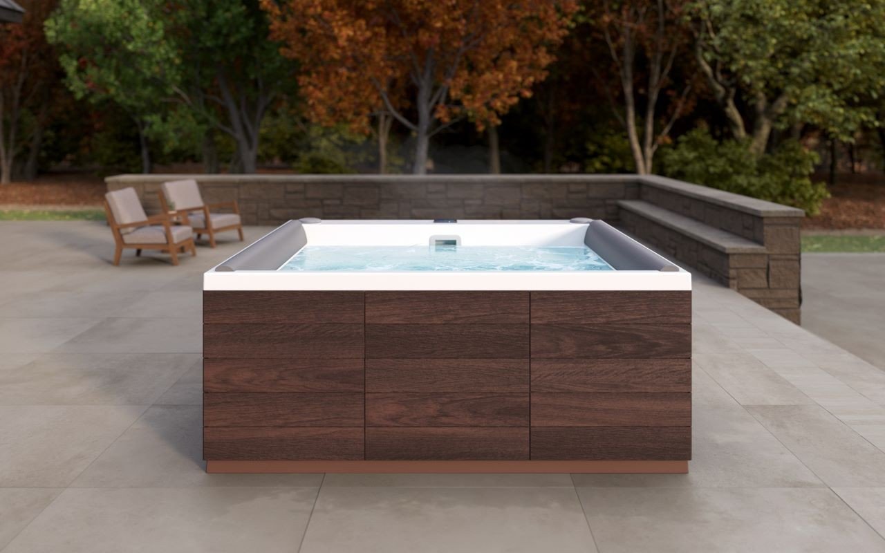 Downtown 2 Spa con pannelli in legno Thermory di Aquatica (220V/50Hz) picture № 0