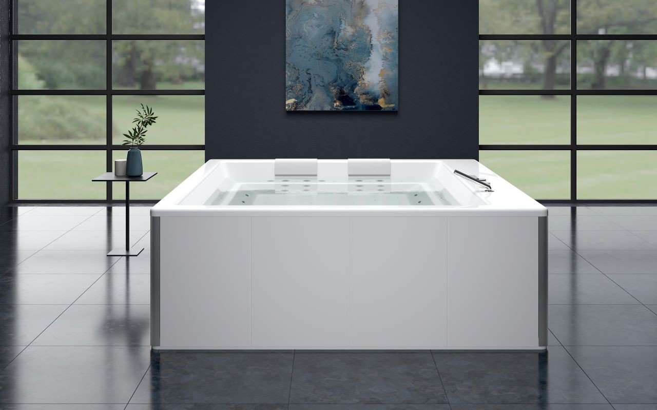 HydroRelax Pro Vasca da Bagno Autoportante in Acrilico Lacus Con Pannelli Compositi Maridur (220/240V / 50/60Hz) picture № 0