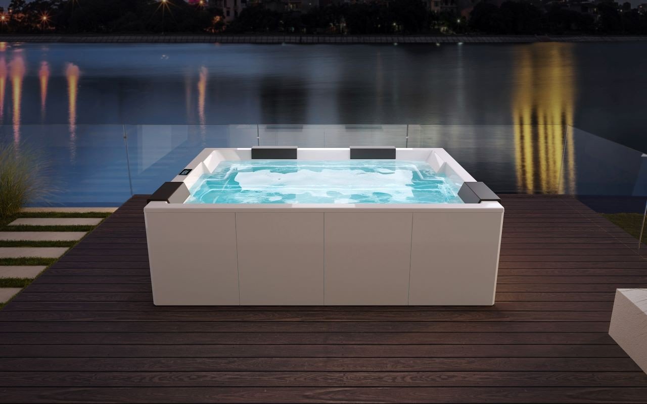 Aquatica Vibe Spa Con Rivestimento in Composito Bianco (220V/50Hz) picture № 0