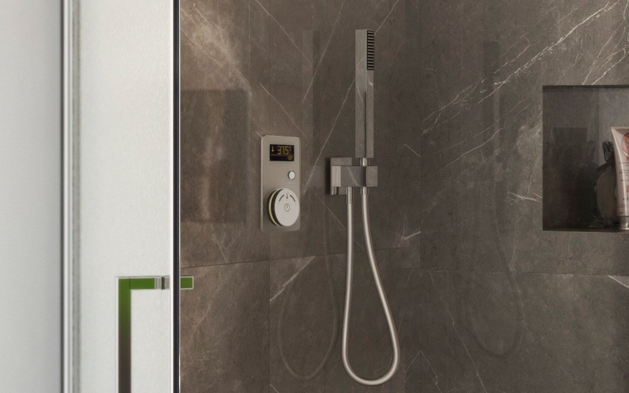 Regolatore Per Doccia Con Valvola Digitale LED, Presa Di Corrente