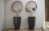 Aquatica Dante Black Freestanding Solid Surface Lavatory 01 (web)