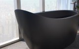 Aquatica Emmanuelle 2 Black Freestanding Solid Surface Bathtub (6) (web)