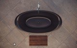Aquatica Leah Black Freestanding Solid Surface Bathtub (3) (web)