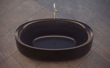 Aquatica Leah Black Freestanding Solid Surface Bathtub (8) (web)