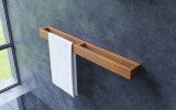 Aquatica Universal 32 Waterproof Wall Mounted Iroko Wood Towel Rack 01 (web)