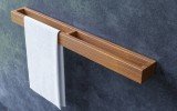 Aquatica Universal 32 Waterproof Wall Mounted Iroko Wood Towel Rack 04 (web)