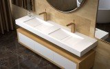 Aquatica Millennium 180 White Vanity With 180 Millennium Sink01