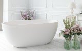 Corelia wht purescape 617bm freestanding solid surface bathtub by Aquatica 03 (web)