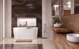 Purescape 014a freestanding acrylic bathtub by Aquatica 02 (web)