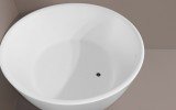 Aquatica Purescape 720M Round Freestanding Solid Surface Bathtub Technical Images 04 (web)