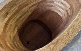 Aquatica True Ofuro Oak Wood Freestanding Bathtub image00001 web