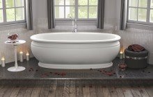 Olympian Roman Freestanding Solid Surface Bathtub 01 (web)