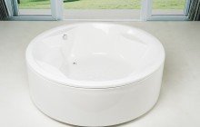 Allegra Round Freestanding Bathtub 1