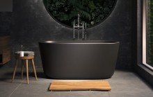 Vasche da Bagno in Superficie Solida Nera picture № 13