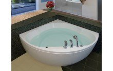 la vasca da bagno ad angolo aquatica in materiale acrilico 2622 in magazzino cleopatra corner acrylic bathtub by aquatica web 1