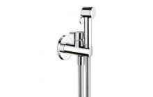 Gamma 676 WC Bidet Handshower Holder Hose Chrome