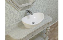 Small White Vessel Sink picture № 1