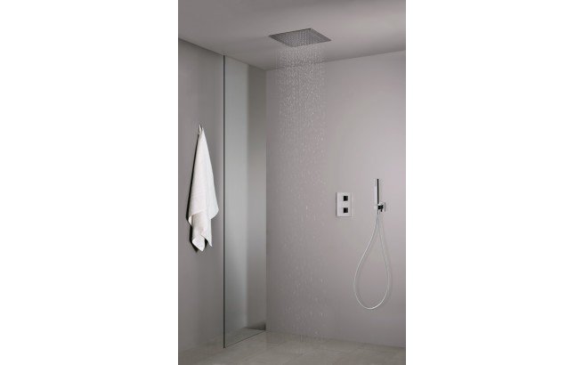 ᐈLusso 【Spring SQ-500-A Soffione doccia incassato】 I prezzi migliori -  Aquatica